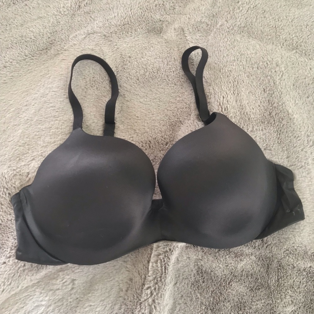 Victoria’s secret PINK black push up bra - 36D
